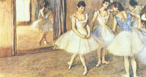 Edgar Degas Dance Greenroom